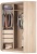 Аларти Корпус углового шкафа-купе YA-230х1400 (602) (4) Вар.4 + (D5+D6)